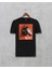 Clockwork Orange Otomatik Portakal Baskılı Unisex Siyah Tişört 1