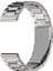 Garmin Vivomove Style - Luxe Için Metal Tokalı Dişli Kordon Gümüş 1