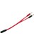 2 Erkek 1 Dişi 3.5mm Kulaklık Mikrofon Ayırıcı Pc Dizüstü Mic Audio Y Splitter Kablosu Headset 4