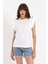 Kolsuz Basic Örme T-Shirt AD-Y38624WYZ 1