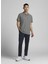 Düz Gri Erkek Polo T-Shirt 12184709_JPRBLALOGO Sprıng Ss Polo 2