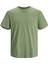 Jack & Jones Bisiklet Yaka Baskılı Açık Yeşil Erkek T-Shirt 12210422_JCODESERT Trek Tee 4