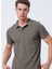 Düz Haki Erkek Polo T-Shirt 222 Lcm 242056 Mıless 3