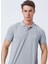 Pike Gri Melanj Erkek Polo T-Shirt 222 Lcm 242077 Bıg 3