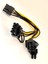 Pcı-E 8 Pin Erkek - Çift 8 Pin (6+2) Erkek Modüler Güç Kaynağı Kablosu Ekran Kartı Için 8pin Y 2