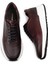 Deri Bordo Sneaker Erkek Ayakkabı 4