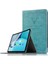 Huawei Matepad 11 Için Katlanabilir Geyik Desen Baskılı Deri Tablet Kılıfı - Mavi (Yurt Dışından) 1