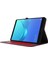 Için Iki Katlı Tam Deri Tablet Kılıfı - Kırmızı (Yurt Dışından) 4