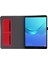 Için Iki Katlı Tam Deri Tablet Kılıfı - Kırmızı (Yurt Dışından) 5