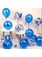 Mavi Konfetili Balon Seti 1