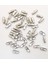 5X15 (1.5 Cm) Kasalı Dikme Cam Taş Baget Model Beyaz 10 Adet 1