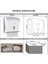 Vialli K20B Banyo Mutfak Lavabo Pratik Z Katlı Kağıt Havlu Dispenseri Kapasite 200 Kağıt Siyah 2