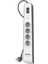 Akım Korumalı Uzatma Priz 4lü , 2m , 2x 2.4A USB Girişi 2