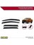 Ford Ranger Kromlu Cam Rüzgarlığı 4'lü Set (2015-2020) Niken 2
