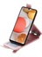 Galaxy A42 5g Için Fermuarlı Cüzdan Tasarımlı Pu + Tpu Telefon Kılıfı - Pembe (Yurt Dışından) 3