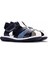 Şb 22479-287 Orto Pedik Erkek Çocuk Sandalet Terlik Lacivert - Beyaz 3