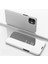 iPhone 12 / 12 Pro 6.1 İnch İçin Aynalı Deri Telefon Kılıfı - Gümüş (Yurt Dışından) 3