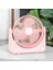 Masaüstü Sessiz Mini USB Fan - Pembe (Yurt Dışından) 1