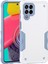 Galaxy M53 5G İçin Kaymaz Telefon Kılıfı - Beyaz (Yurt Dışından) 1