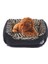 Hayvan Tahıl Dört Mevsimler Orijinal Sıcak Evcil Köpek Kennel Mat Boyut: xxl 95*72*18 cm (Siyah) (Yurt Dışından) 2