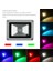 Uzaktan Kumanda 16 Rgb 10 W 85 ~ 265 V LED Sel Işık Lambası Floodlight Su Geçirmez (Yurt Dışından) 4