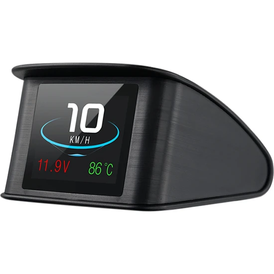 Hongtongda Store P10 Araba Hud Head Up Display Akıllı Dijital Kilometre LCD Ekran Obd 2 Tarayıcı Teşhis Aracı