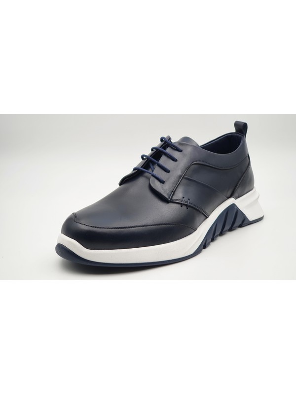 G.Manovi Lacivert Antik Türü Hakiki Dana Derisinden Kauçuk Fiyatı