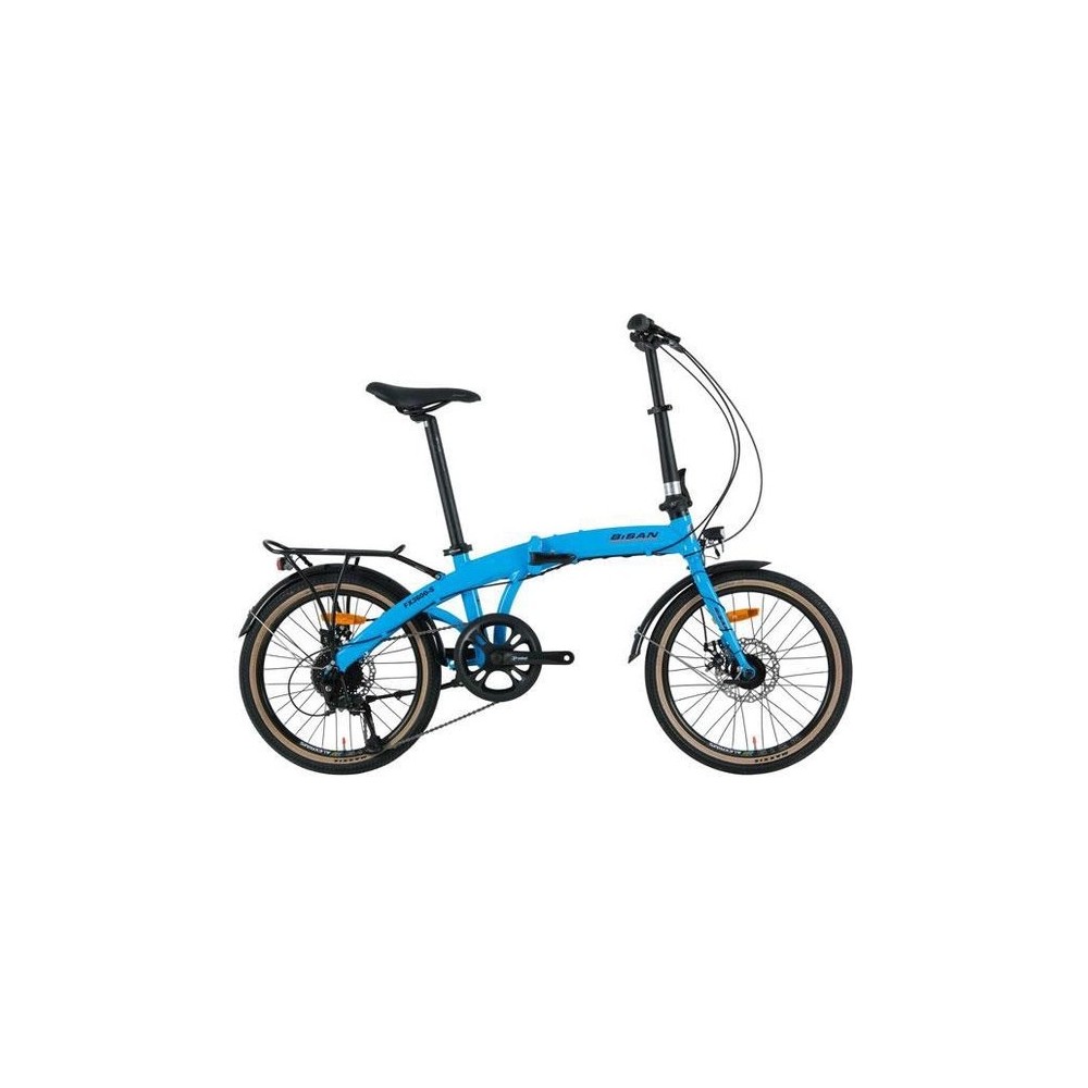 Bisan Acera Fx 3600  20 Jant 9 Vites 26 cm Mekanik Disk Fren Katlanır Bisiklet - Mavi