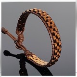 Seven Art Jewelry Doğal Taş / Hematit Bileklik / Hasır Bileklik / Bakır Renk Bileklik / Erkek Bileklik / Kadın Bileklik