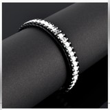 Seven Art Jewelry Doğal Taş Bileklik / Havlit Silindir / Havlit Bileklik / Erkek Bileklik / Kadın Bileklik