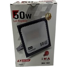 Ima 50W LED Projektör IP66 Beyaz Işık