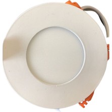 Erkled 3W LED Panel Spot Sarı Işık Sıva Altı