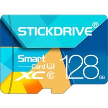 Stickdrive 128GB U3 Renkli Tf (Mikro Sd) Hafıza Kartı (Yurt Dışından)