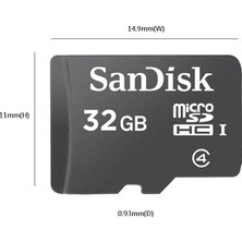 Sandisk C4 Küçük Hoparlör Tf Kart Cep Telefonu Mikro Sd Kart Hafıza Kartı, Kapasite: 8gb (Yurt Dışından)