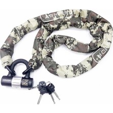 Armor 714 Mv 180CM Motorsiklet Için Yüksek Güvenlikli Çelik Zincirli Kilit