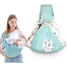 Xinhang Bebek Wrap Taşıyıcı Yenidoğan Sling Çift Kullanım Bebek Hemşireliği Kapak Taşıyıcı Örgü Kumaş Emzirme Taşıyıcıları (0 36M) | Sırt Çantaları ve taşıyıcılar (Yeşil) (Yurt Dışından)