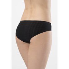 Türen Kadın Jakarlı 2'li Pamuklu Bikini Külot