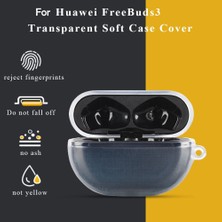 Yue Store Huawei Buds Pro Şeffaf Için Kulaklık Tpu Koruyucu Kılıf (Yurt Dışından)