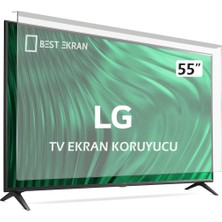 Best Ekran Lg 55UJ620V Tv Ekran Koruyucu - Lg 55" Inç Ekran Kırılmaz Koruyucu  55UJ620VG-ZA