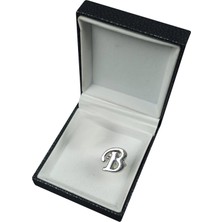 Cengiz İnler B Harf Kol Düğmesi Aksesuar