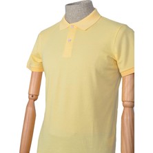 Cengiz İnler Polo Yaka Düz Slim Erkek T-shirt