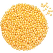 Dr. Gusto Boncuk Şeker Sarı 2 mm 250 gr