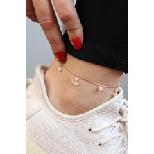 Argentum Concept Çıpa Figürlü 925 Ayar Gümüş Denizci Halhal - H005601