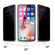 Bzontech Apple iPhone 11 Hayalet Ekran Koruyucu Tam Kaplayan Gizli Privacy