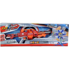 Oyuncakmatik Toys Fire Storm Hedefli Dart Atan Tüfek 73 Cm.