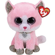 Ty Beanie Boos Pembe Peluş Kedi Fiona 16 cm