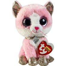 Ty Beanie Boos Pembe Peluş Kedi Fiona 16 cm