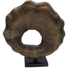 Creart Home Crearthome Güneş Dekor Alüminyum Eskitme Obje 40X37 cm Szr-T-4-E