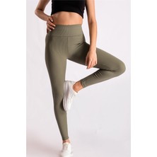 Gils Butik Fitilli Çağla Yeşili Tayt