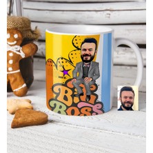 BK Kişiye Özel Bay Big Boss Karikatür Beyaz Kupa Bardak - 4